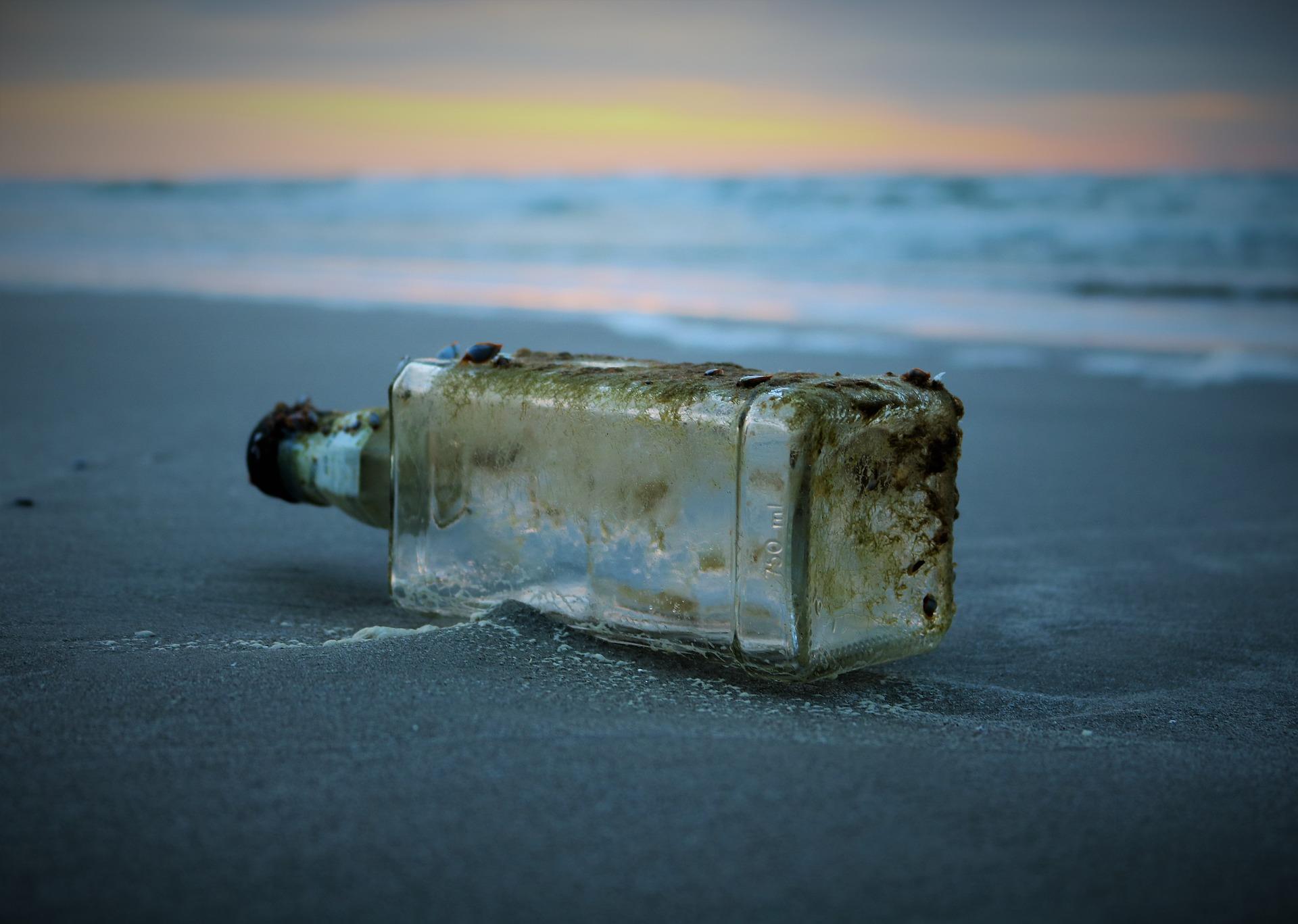 Flasche mit Muscheln ©Scott van Hoy, Unsplash