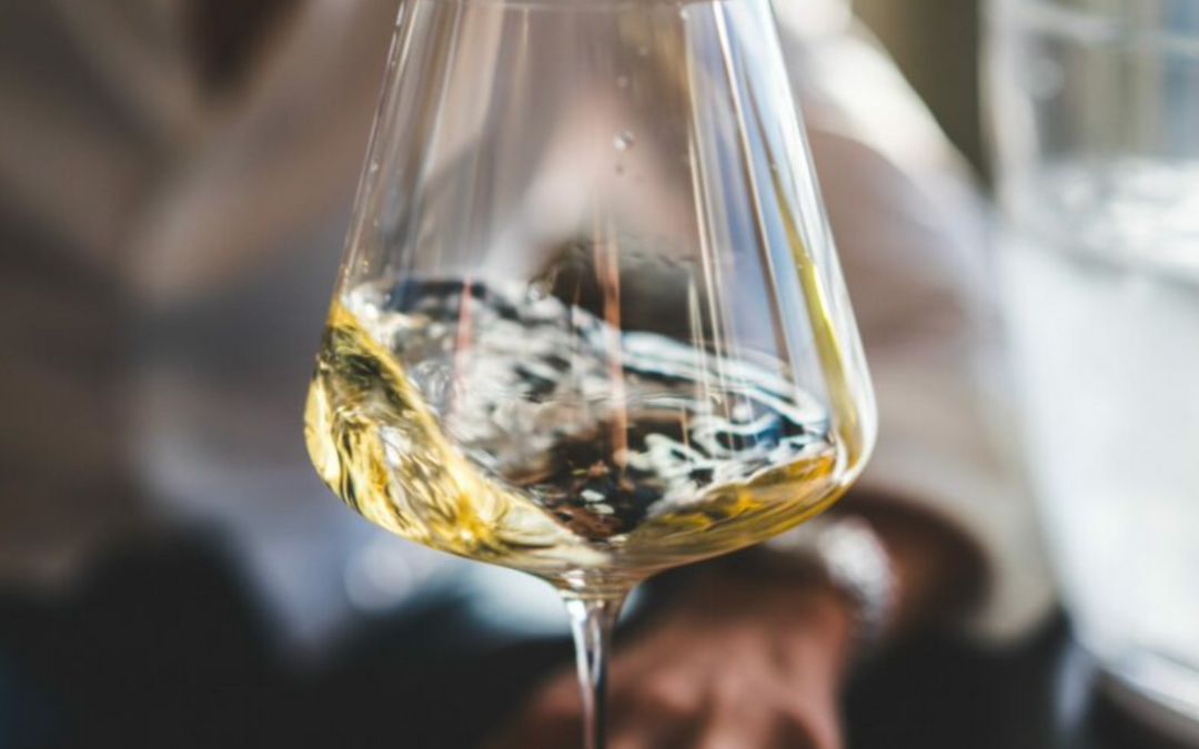 Champagner-mann-Glas