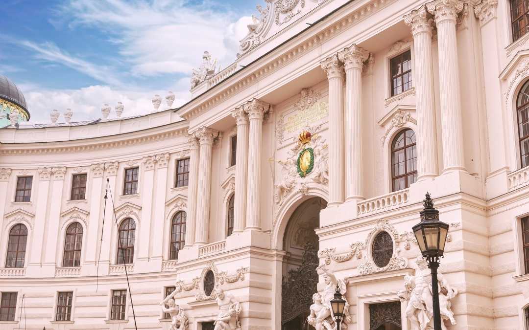Hofburg Wien Österreich Sektgala
