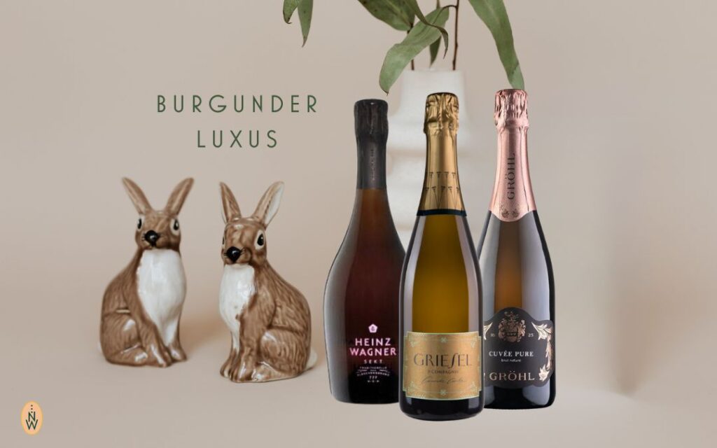 Sektpaket2 Ostern Burgunderluxus Griesel Exquisite heinz Wagner Rose Gröhl Cuvée Pure