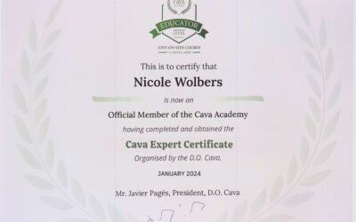 Geschafft: Cava Expert Certificate