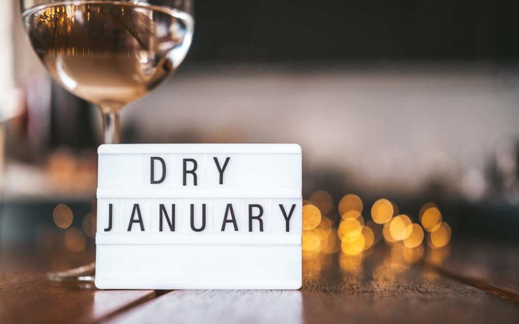 Dry January - alkoholfreier Schaumwein