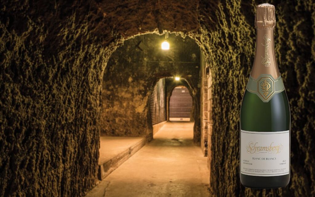 Kalifornische Schaumweine
Schramsberg Keller: Blanc de Blancs
