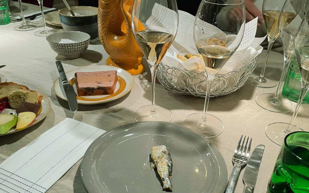 Sardinen und Sekt Schaumweinmagazin Event Galerie Schindler Potsdam