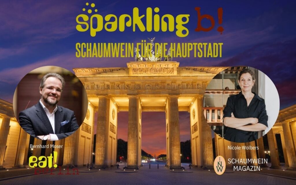 sparklingb! Bernhard Moser eat!berlin und Nicole Wolbers schaumweinmagazin