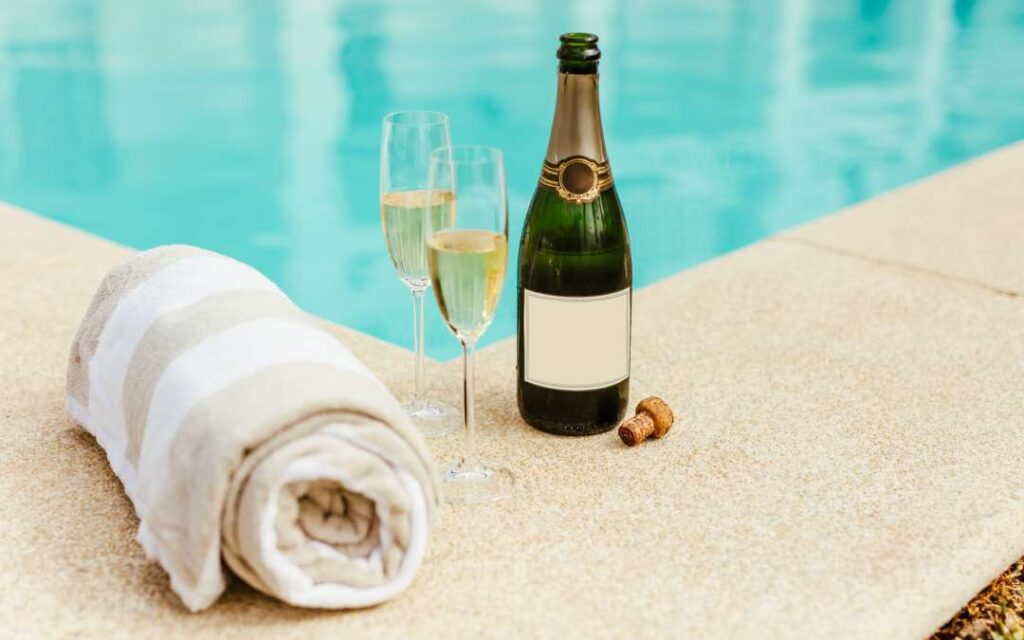 Sekt Freude Pool Sonne schaumwein challenge 2026